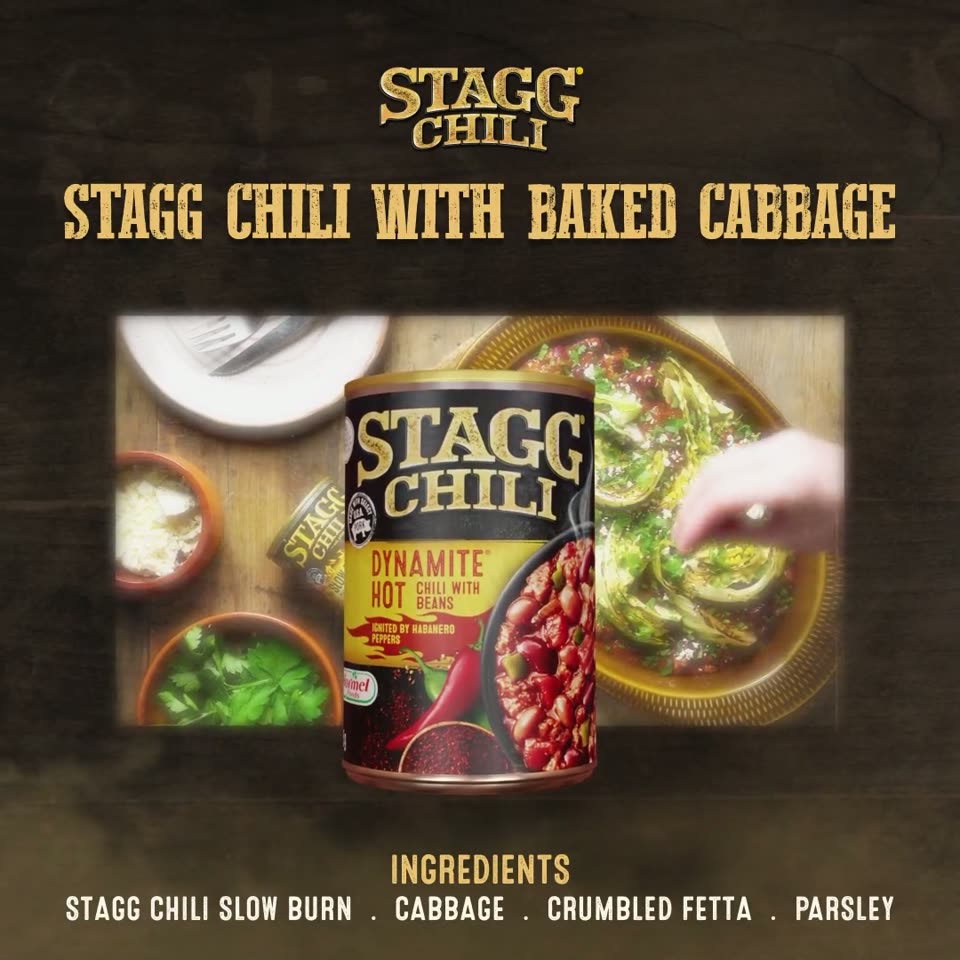 Stagg Chilli with Baked Cabbage Reel