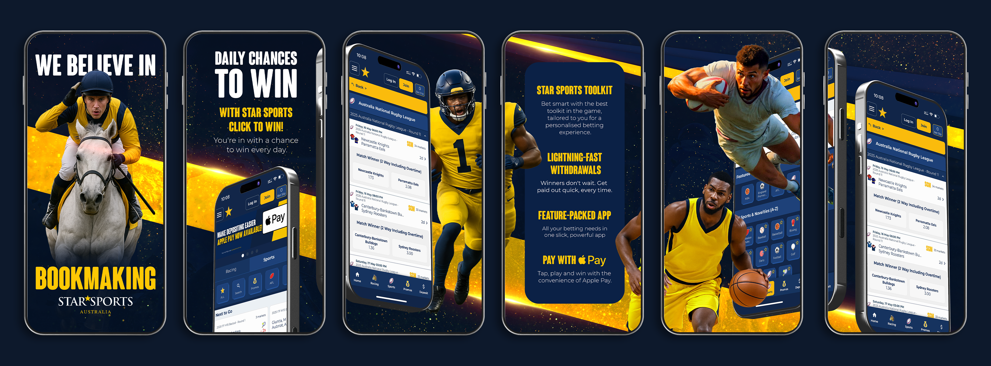 Star Sports Bet AppStore Images