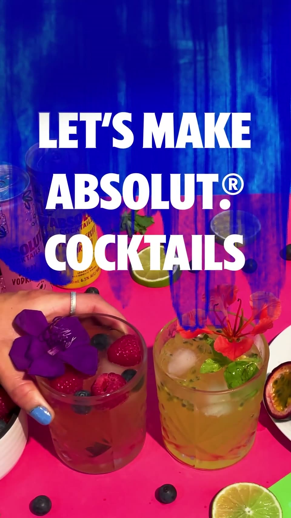 ThirstyCamel Absolut Cocktails Reel